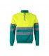 VL THOR LARGE Sudadera bicolor 300g m en tejido polar de poliester 100