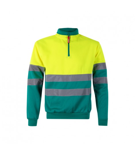 VL THOR LARGE Sudadera bicolor 300g m en tejido polar de poliester 100