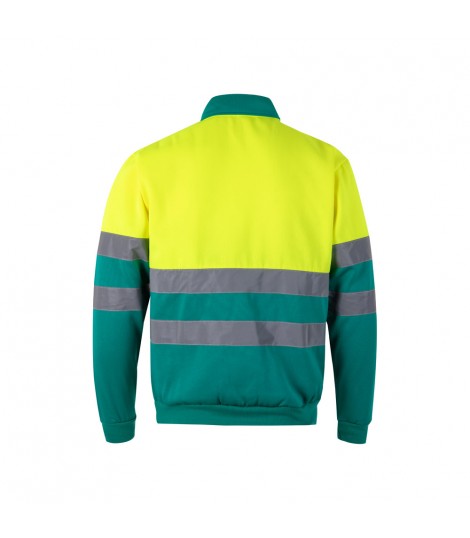 VL THOR LARGE Sudadera bicolor 300g m en tejido polar de poliester 100
