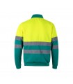 VL THOR LARGE Sudadera bicolor 300g m en tejido polar de poliester 100