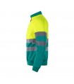 VL THOR LARGE Sudadera bicolor 300g m en tejido polar de poliester 100
