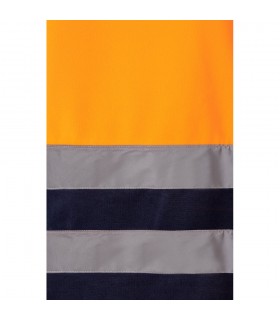 VL THOR LARGE Sudadera bicolor 300g m en tejido polar de poliester 100