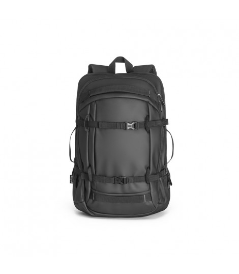 KAMPALA Mochila para portatil en poliester reciclado 900D de alta densidad con revestimiento resistente al agua y forro de p