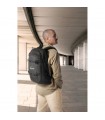 KAMPALA Mochila para portatil en poliester reciclado 900D de alta densidad con revestimiento resistente al agua y forro de p