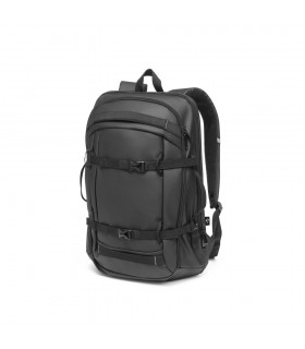 KAMPALA Mochila para portatil en poliester reciclado 900D de alta densidad con revestimiento resistente al agua y forro de p