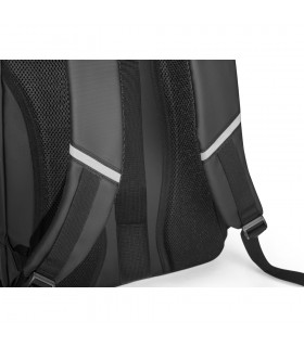 KAMPALA Mochila para portatil en poliester reciclado 900D de alta densidad con revestimiento resistente al agua y forro de p
