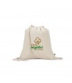 MAIORCA Bolsa mochila 100 algodon reciclado 180 g m