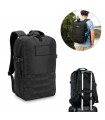 EDINBURGH BPACK Mochila de estilo militar en poliester reciclado 600D alta densidad y forro en poliester reciclado 210D 17 3