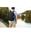 EDINBURGH BPACK Mochila de estilo militar en poliester reciclado 600D alta densidad y forro en poliester reciclado 210D 17 3