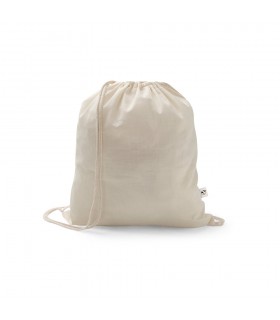SALAMANCA Bolsa tipo mochila de algodon reciclado 70 y poliester 30 rPET 140 g m