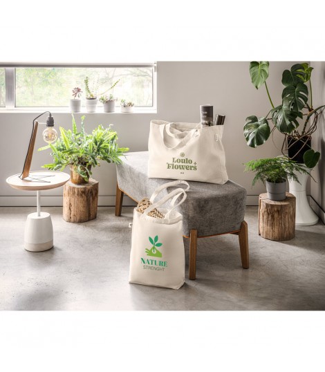 HARBOR Bolsa fabricada con 70 algodon reciclado y 30 poliester reciclado 280 g m