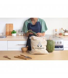 BELIZE Bolsa tipo mochila 100 algodon organico 140 g m