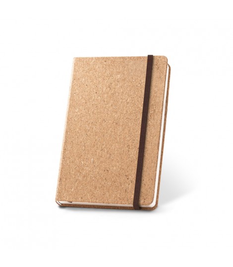 HAWKINS A5 Libreta de corcho A5 con paginas lisas en material certificado FSC y otros materiales sostenibles