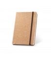 HAWKINS A5 Libreta de corcho A5 con paginas lisas en material certificado FSC y otros materiales sostenibles
