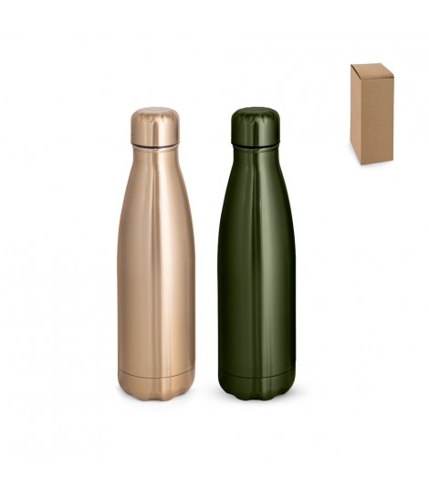 SHOW METALLIC Botella de acero inoxidable con acabado metalizado mate 510 mL