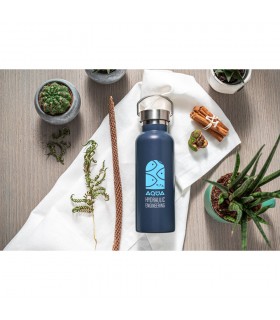 DUPLANTIS Botella de acero inoxidable 90 reciclado con aislamiento al vacio de 750 mL