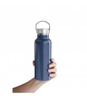 DUPLANTIS Botella de acero inoxidable 90 reciclado con aislamiento al vacio de 750 mL