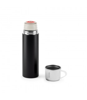 COMANECI Botella de acero inoxidable de doble pared 90 reciclado con acabado mate 490 mL