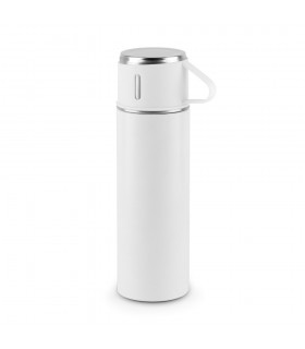 COMANECI Botella de acero inoxidable de doble pared 90 reciclado con acabado mate 490 mL