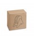 PLYCORK Soporte de madera contrachapada con 6 posavasos de corcho