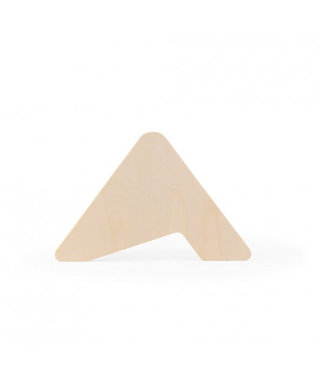 PLYCORK Soporte de madera contrachapada con 6 posavasos de corcho