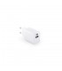 WEGENER Adaptador de corriente con puerto USB A de 18 W y USB C de 20 W en 100 rABS
