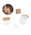 COBAIN Auriculares inalambricos con 10h de autonomia en 100 rABS y bambu