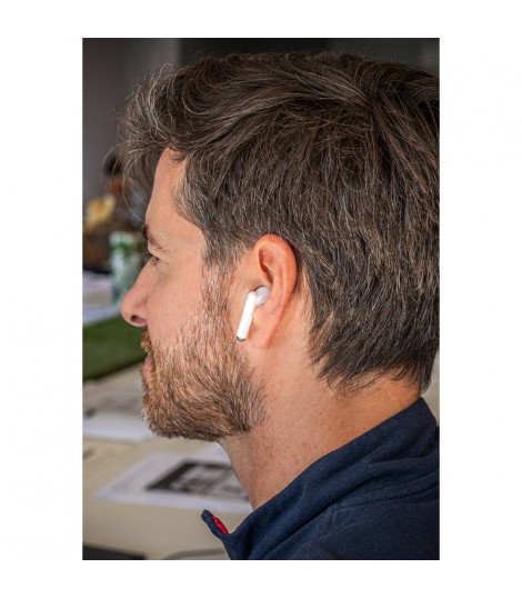COBAIN Auriculares inalambricos con 10h de autonomia en 100 rABS y bambu