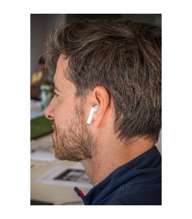 COBAIN Auriculares inalambricos con 10h de autonomia en 100 rABS y bambu
