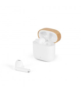 COBAIN Auriculares inalambricos con 10h de autonomia en 100 rABS y bambu