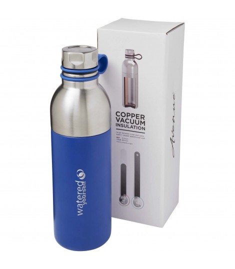 Botella deportiva con aislamiento de cobre al vacio de 590 m