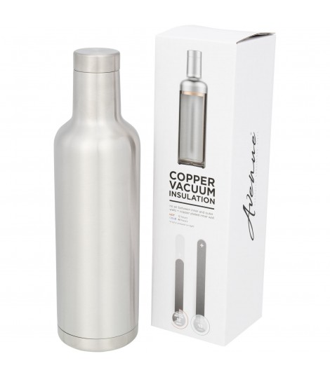 Botella con aislamiento de cobre al vacio de 750 ml Pinto