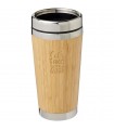 Vaso con aislamiento y exterior de bambu de 450 ml Bambus