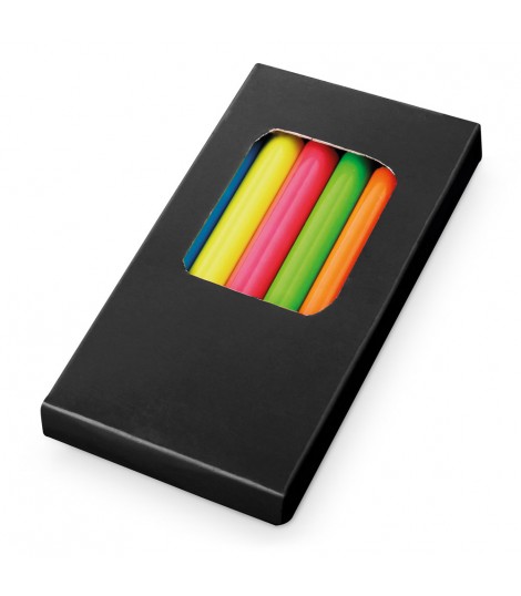 MEMLING Caja con 6 lapices de color