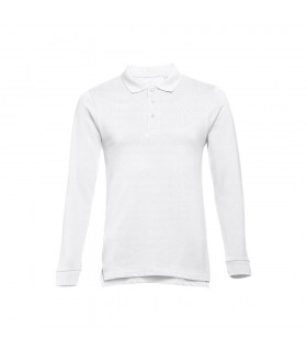 THC BERN WH Polo de manga larga para hombre