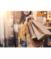 KIRA Bolsa de papel kraft