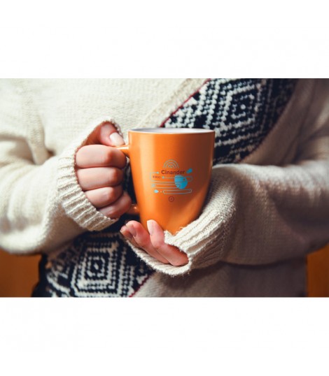 CINANDER Taza de ceramica 370 ml