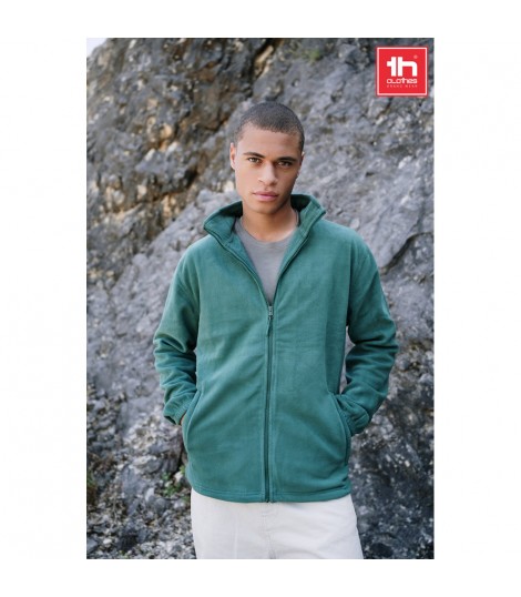 THC GAMA Chaqueta de lana para hombre con cremallera