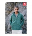 THC GAMA Chaqueta de lana para hombre con cremallera