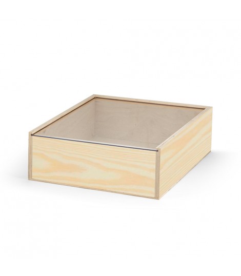 BOXIE CLEAR L Caja de madera L