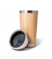 PIETRO Vaso de viaje de bambu de 500 ml