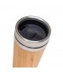 PIETRO Vaso de viaje de bambu de 500 ml