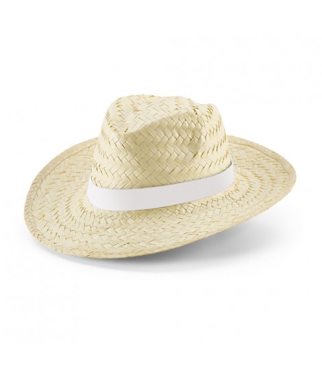 EDWARD RIB Sombrero de paja natural