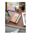 ORWELL Cuaderno A5 con tapa dura realizado con hojas de bambu y corcho