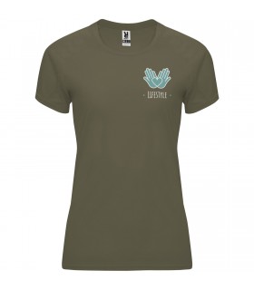 Camiseta deportiva de manga corta para mujer Bahrain