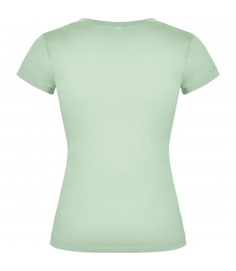 Camiseta de cuello de pico de manga corta para mujer Victoria