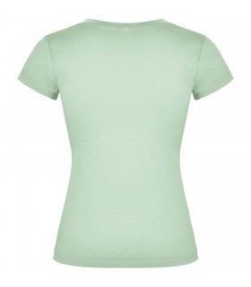 Camiseta de cuello de pico de manga corta para mujer Victoria