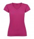 Camiseta de cuello de pico de manga corta para mujer Victoria