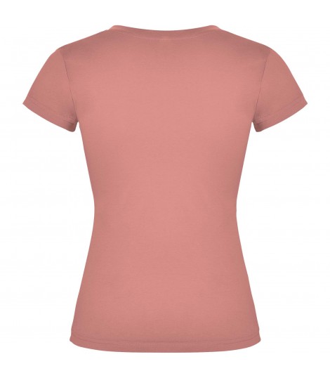 Camiseta de cuello de pico de manga corta para mujer Victoria