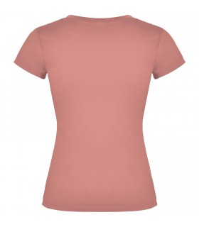 Camiseta de cuello de pico de manga corta para mujer Victoria